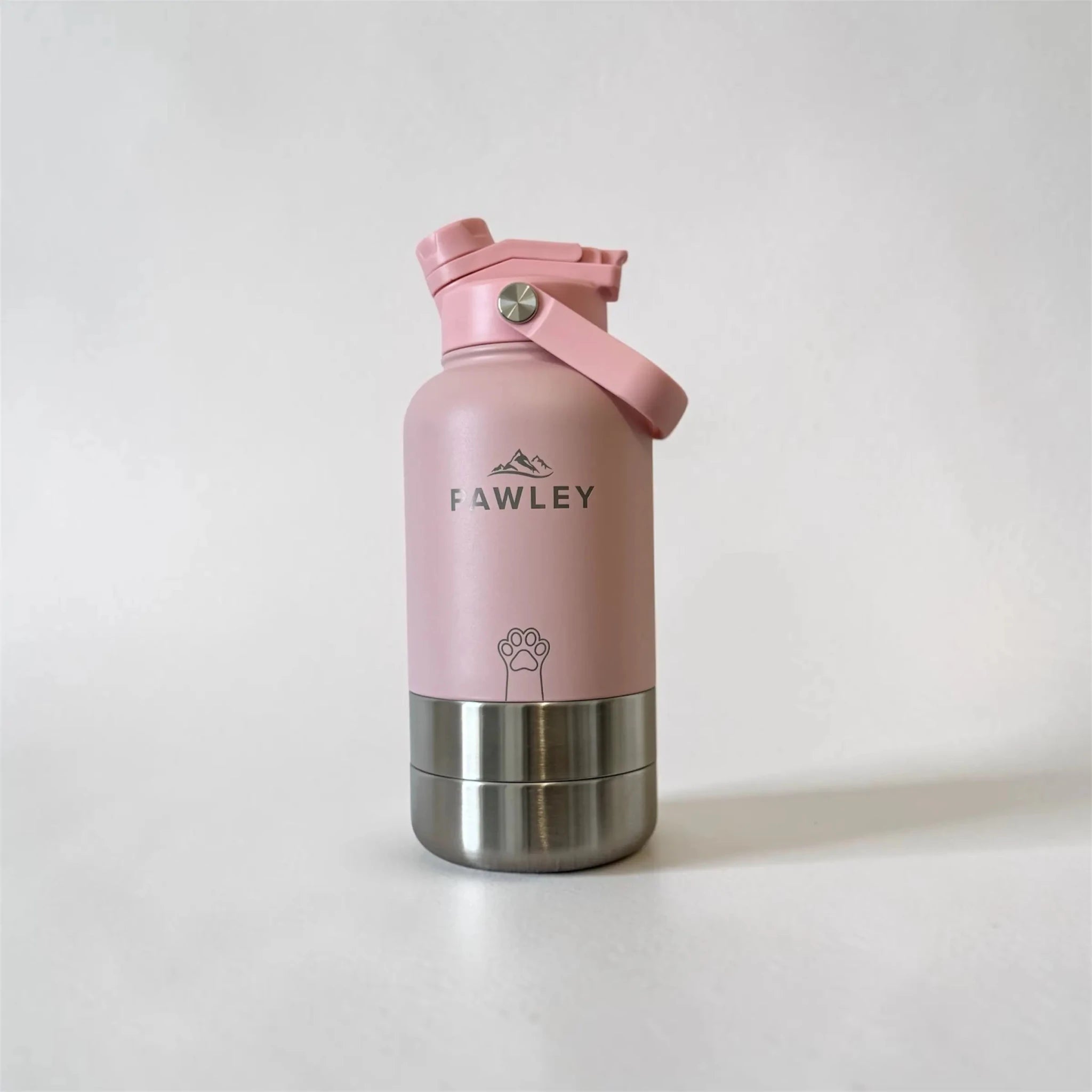 Gourde pour chien isotherme 3-en-1 Inox 1L + 2 Gamelles PAWLEY - PAWLEY